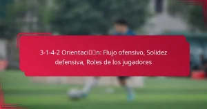 Read more about the article 3-1-4-2 Orientación: Flujo ofensivo, Solidez defensiva, Roles de los jugadores