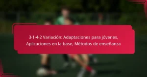 Read more about the article 3-1-4-2 Variación: Adaptaciones para jóvenes, Aplicaciones en la base, Métodos de enseñanza