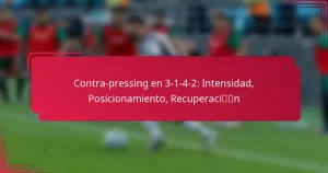 Read more about the article Contra-pressing en 3-1-4-2: Intensidad, Posicionamiento, Recuperación