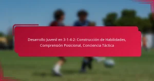 Read more about the article Desarrollo Juvenil en 3-1-4-2: Construcción de Habilidades, Comprensión Posicional, Conciencia Táctica