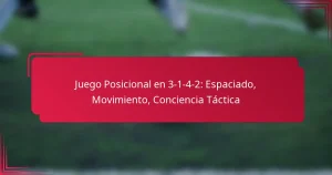 Read more about the article Juego Posicional en 3-1-4-2: Espaciado, Movimiento, Conciencia Táctica