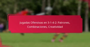 Read more about the article Jugadas Ofensivas en 3-1-4-2: Patrones, Combinaciones, Creatividad
