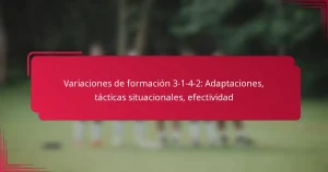 Read more about the article Variaciones de formación 3-1-4-2: Adaptaciones, tácticas situacionales, efectividad